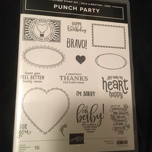 Stampin’Up Punch Party exclusive host set